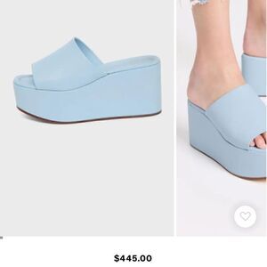 Mansur gavriel platform mules #14